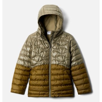 Columbia Jakne Za Djevojčice - Humphrey Hills Puffer Sive Zelene Maslinasto Zelene | JKEY-72198